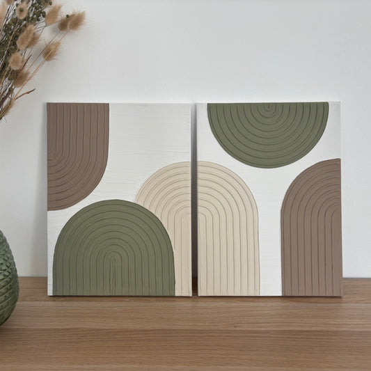 Diptyque toile 30X40cm